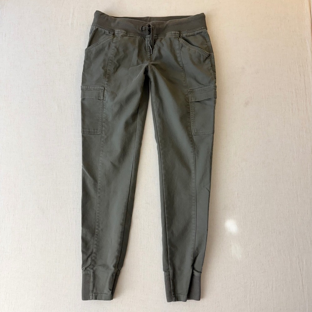 The North Face Cargo Jogger Pants Womens 10 Olive Green Hiking Gorpcore